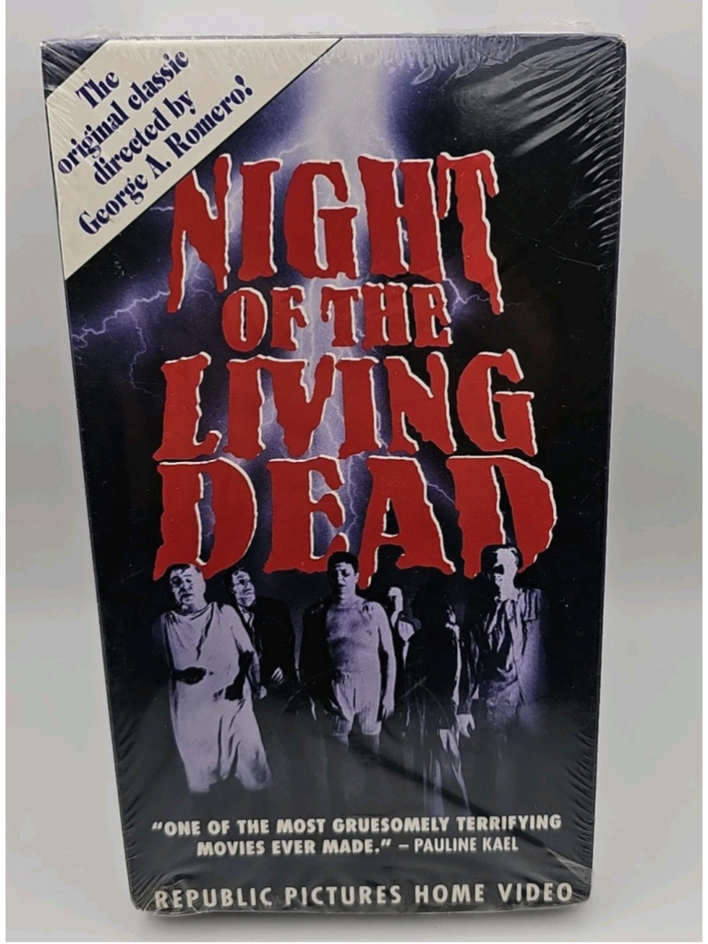 Night of the Living Dead (VHS Tape, 1968 / 1992, B&W) New Sealed George Romero